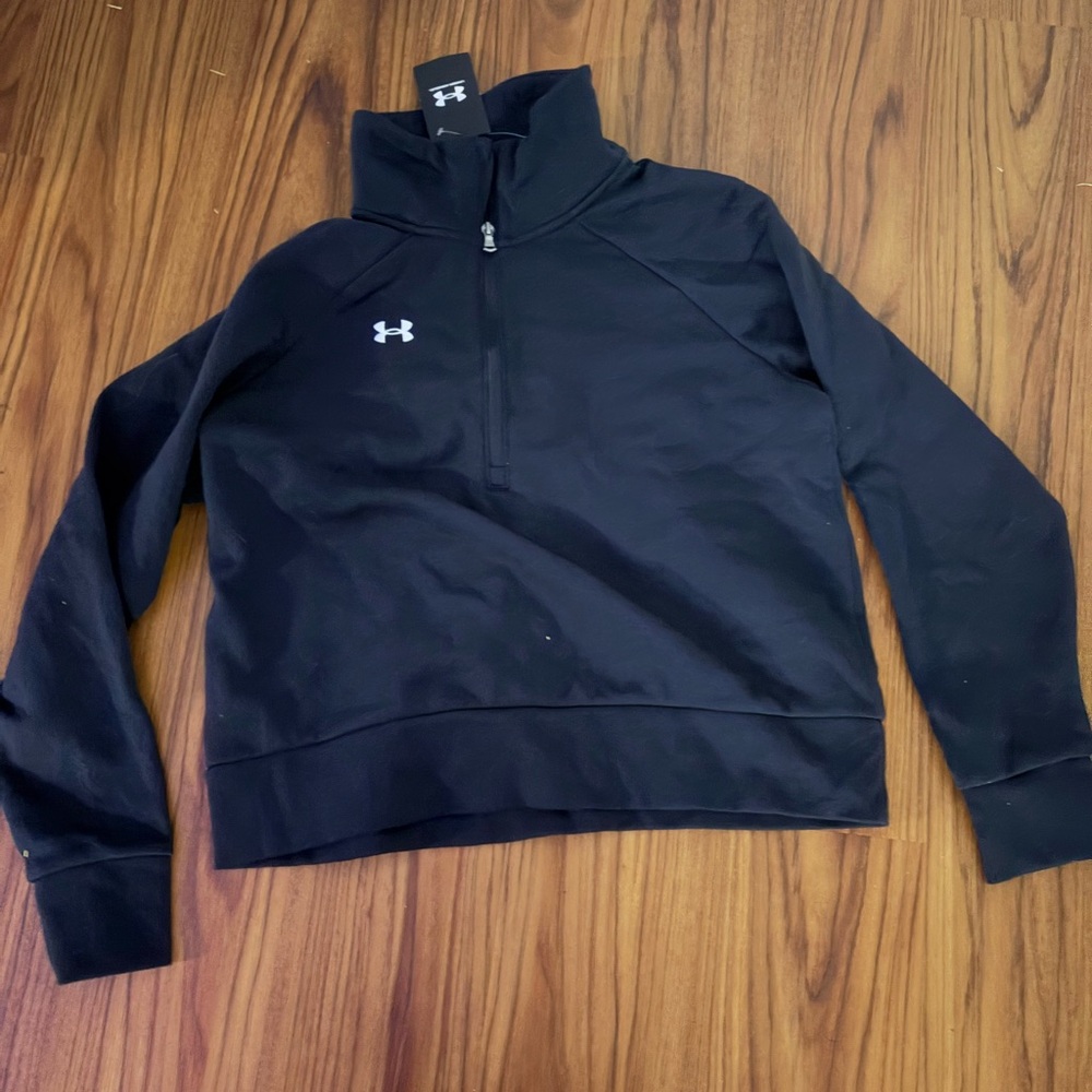 Under Armour Black Pullover Sweatshirt